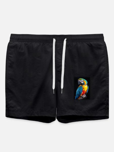 Macaw's Era - Swim Trunks - black