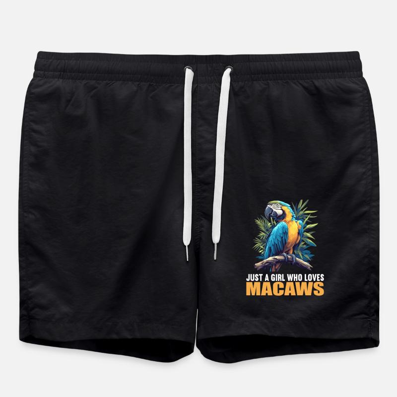 Macaw's Era - Swim Trunks - black