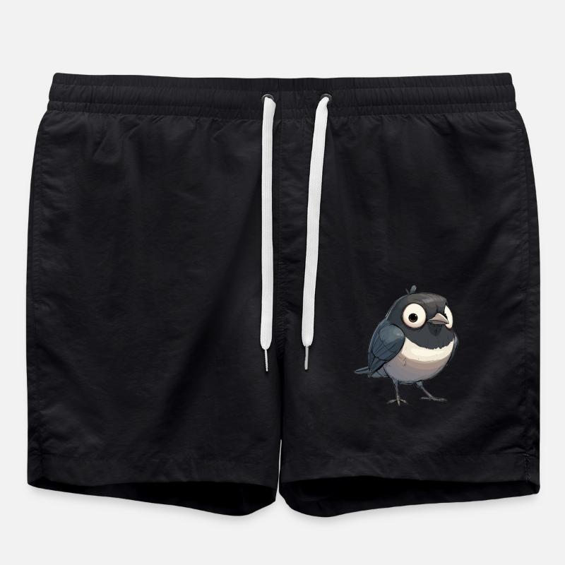 Magpies Magpie - Swim Trunks - black