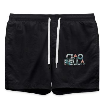 Ciao Bella - Short de bain - noir - Devant - AI Model Male 185 light (185cm)