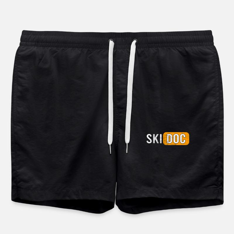Ski Doc Wintersport - Badeshorts - Schwarz