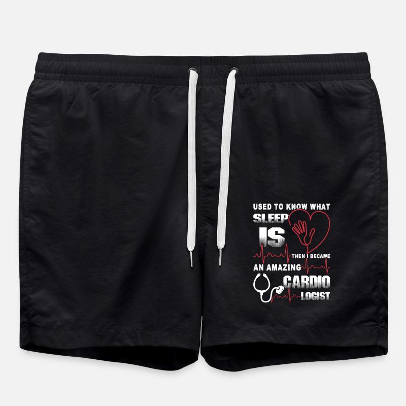 Cardiologist Amazing Cardiologist - Swim Trunks - black