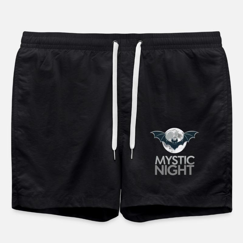 BAT MYSTIC NIGHT - Swim Trunks - black