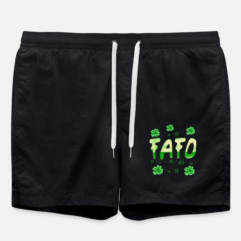 Fafo la Saint-Patrick - Short de bain - noir