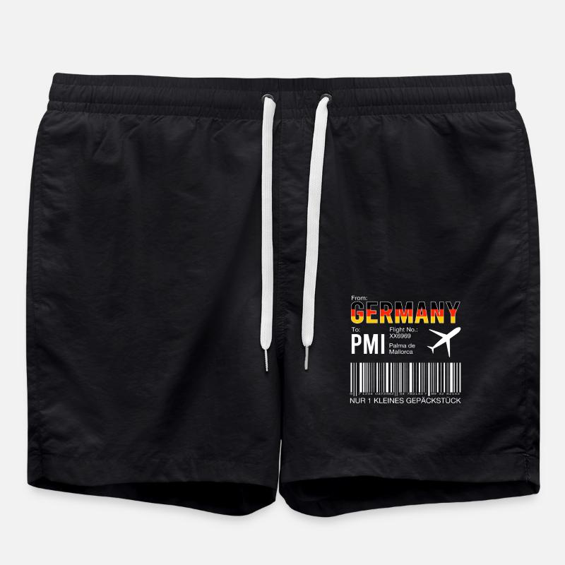 Billet d’avion Palma - Short de bain - noir