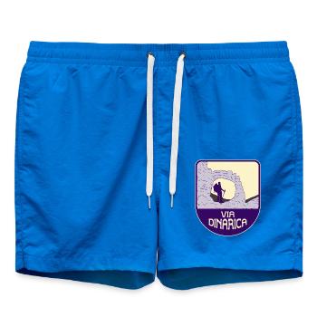 Via Dinarica – Long-Distance Trail - Swim Trunks - cobalt blue - Front