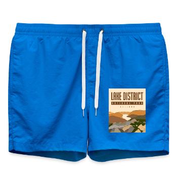 Lake District National Park – England - Swim Trunks - cobalt blue - Front