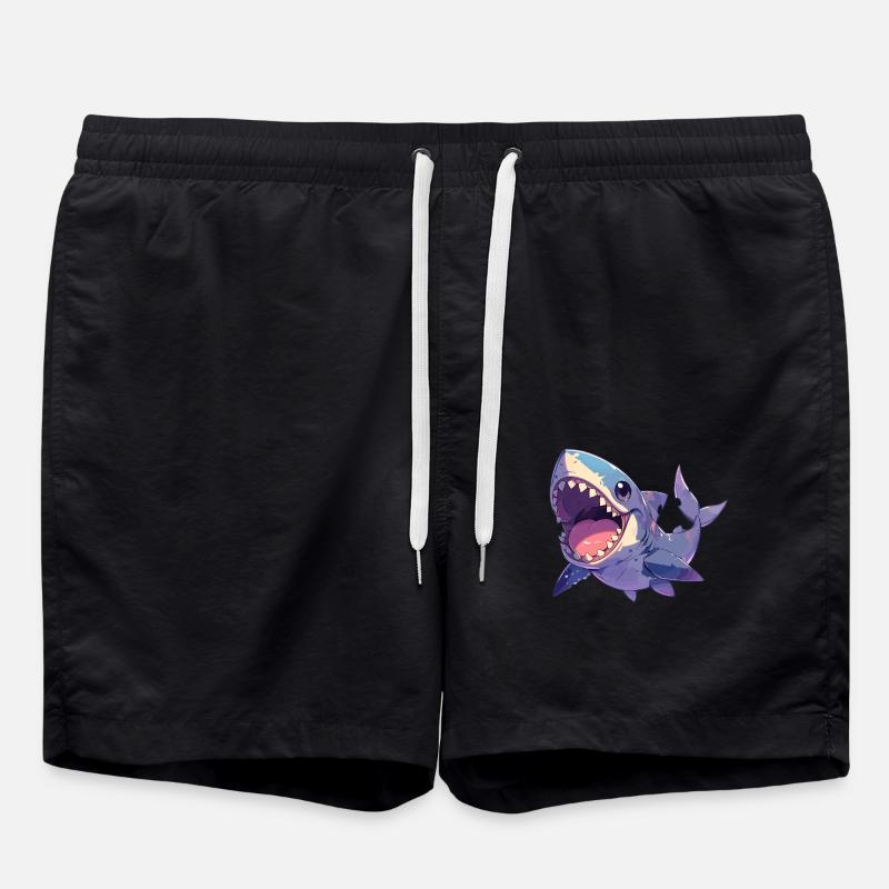 Mégalodons Megalodon - Short de bain - noir