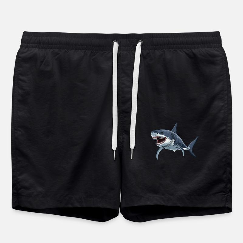 Mégalodons Megalodon - Short de bain - noir