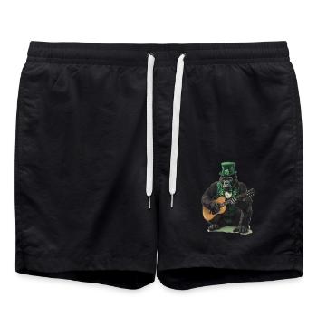 Gorilla - Badeshorts - Schwarz - Vorne - AI Model Male 185 light (185cm)