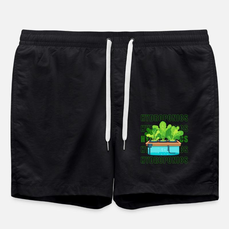 Hydroponics - Swim Trunks - black