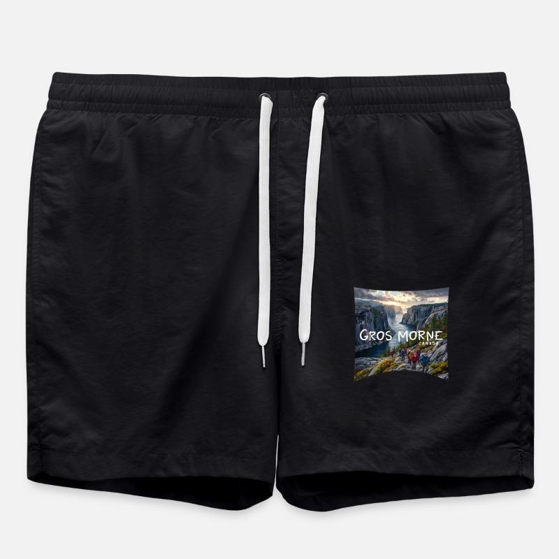 Gros Morne Canada - Badeshorts - Schwarz