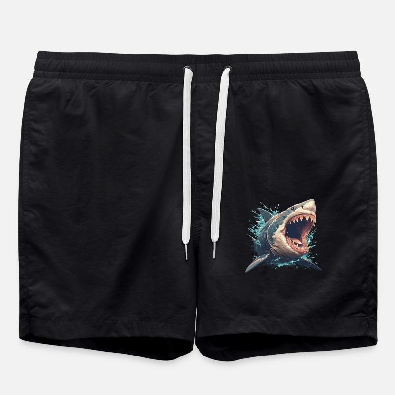 Mégalodons Megalodon - Short de bain - noir