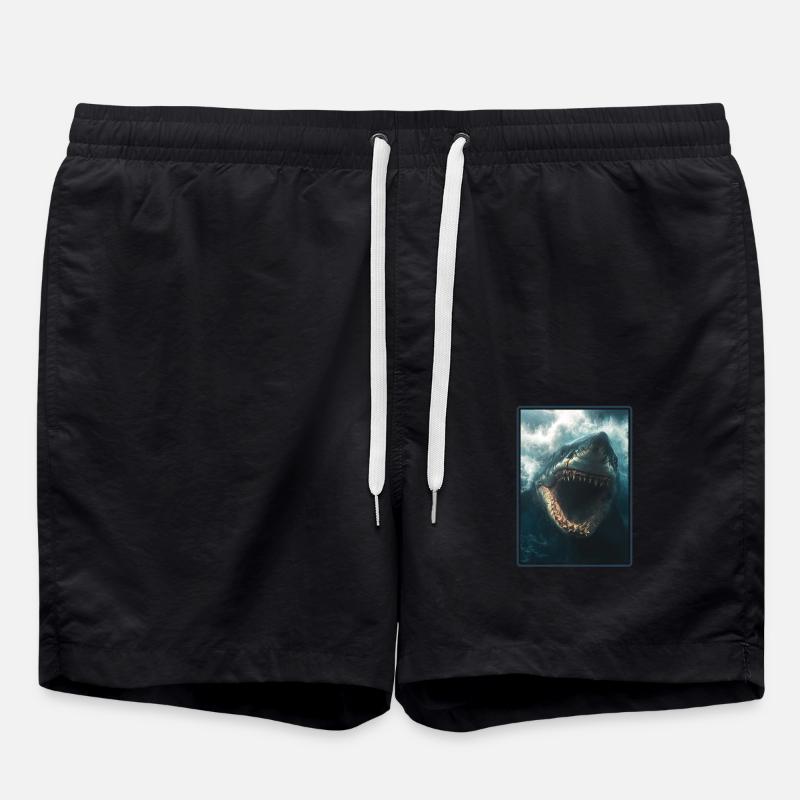 Megalodons Megalodon - Badeshorts - Schwarz