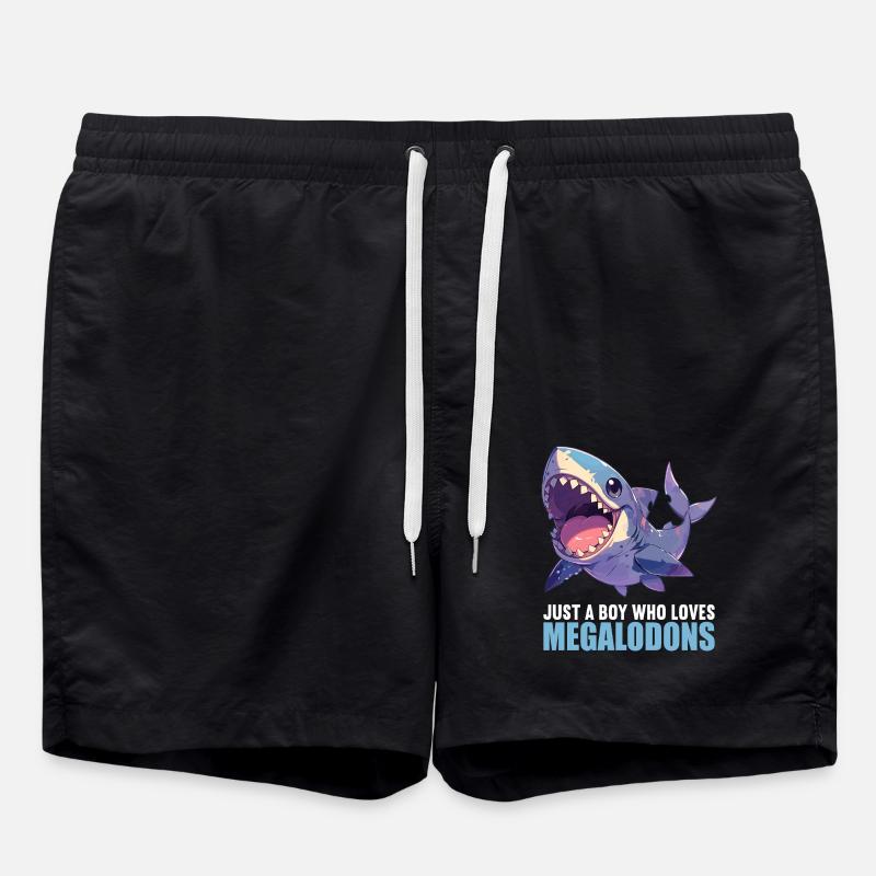 Megalodons Megalodon - Swim Trunks - black