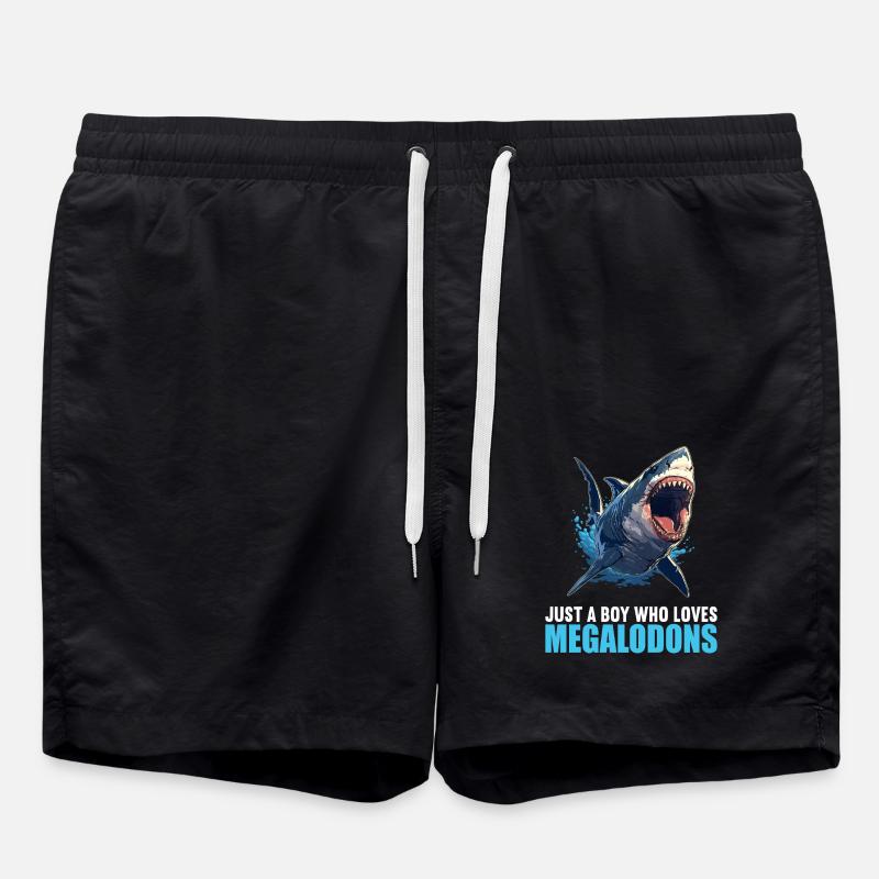 Mégalodons Megalodon - Short de bain - noir