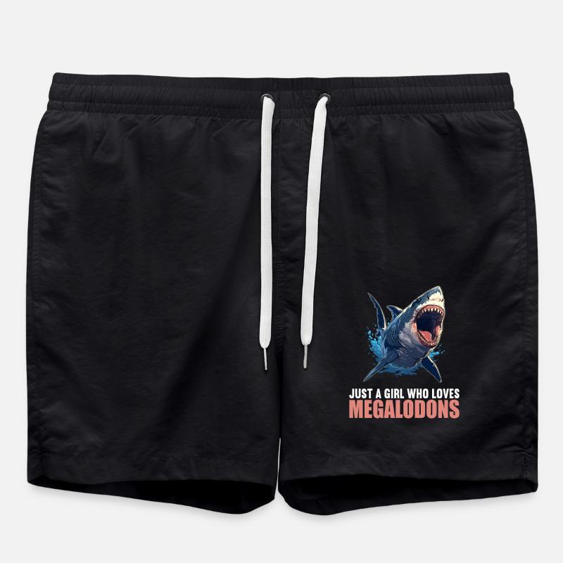 Megalodons Megalodon - Swim Trunks - black