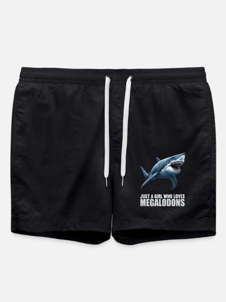 Megalodons Megalodon - Badeshorts - Schwarz