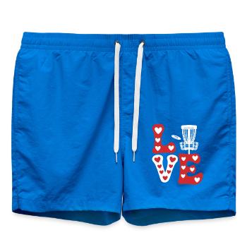 Disc Golf Dire Sports Drôle Disc Golf Cadeau - Short de bain - cobalt blue - Devant