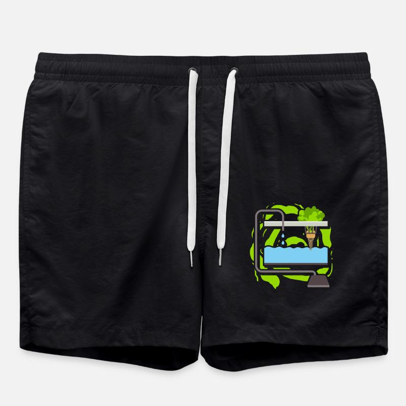 Hydroponics - Swim Trunks - black