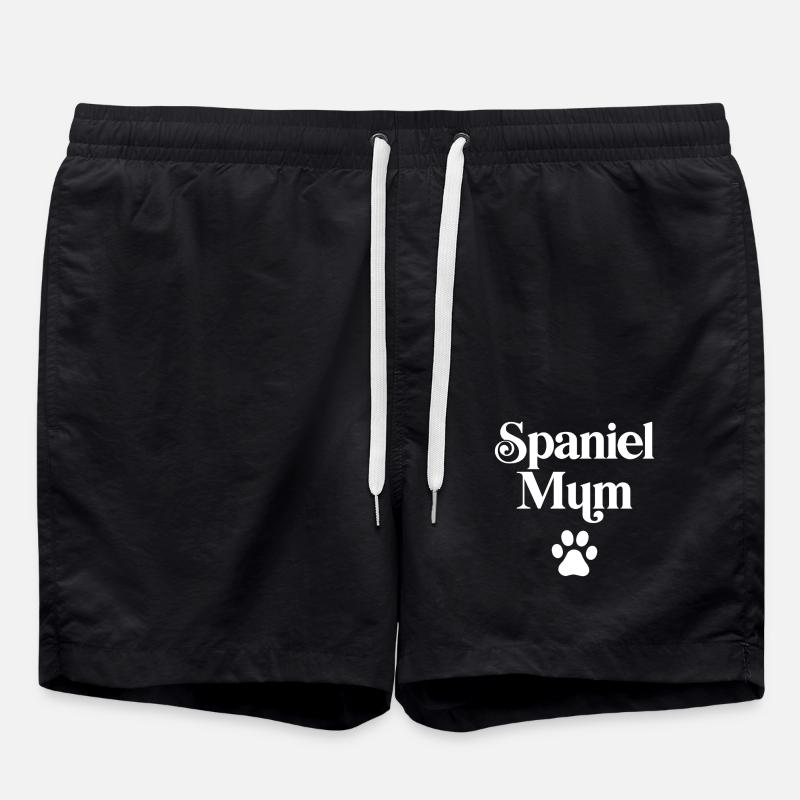 Maman épagneul - Short de bain - noir