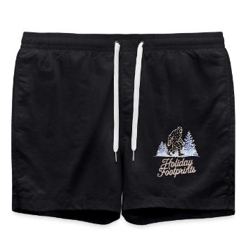 Empreintes de Noël par Bigfoot pour - Short de bain - noir - Devant - AI Model Male 185 light (185cm)