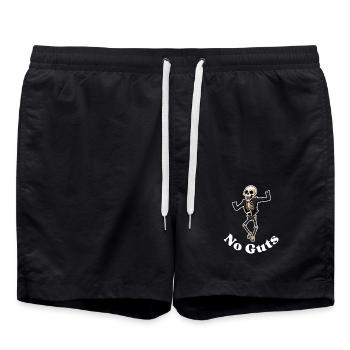 No Guts - Swim Trunks - black - Front - AI Model Male 185 light (185cm)