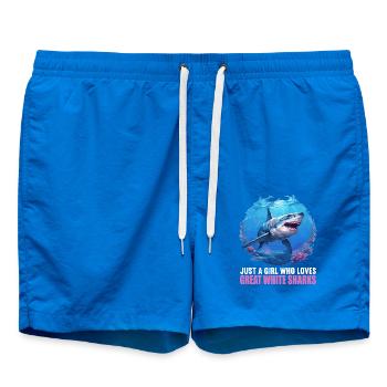 Grands requins blancs Grand requin blanc - Short de bain - cobalt blue - Devant