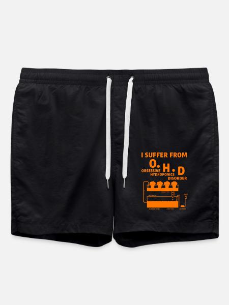 Hydroponics - Swim Trunks - black