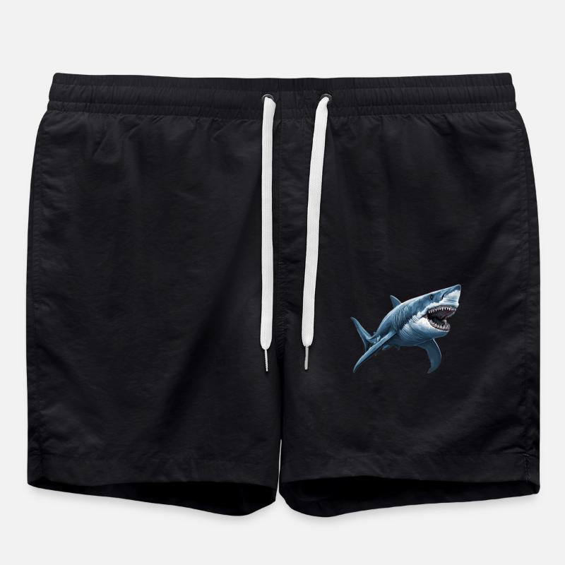 Sharks Shark - Swim Trunks - black