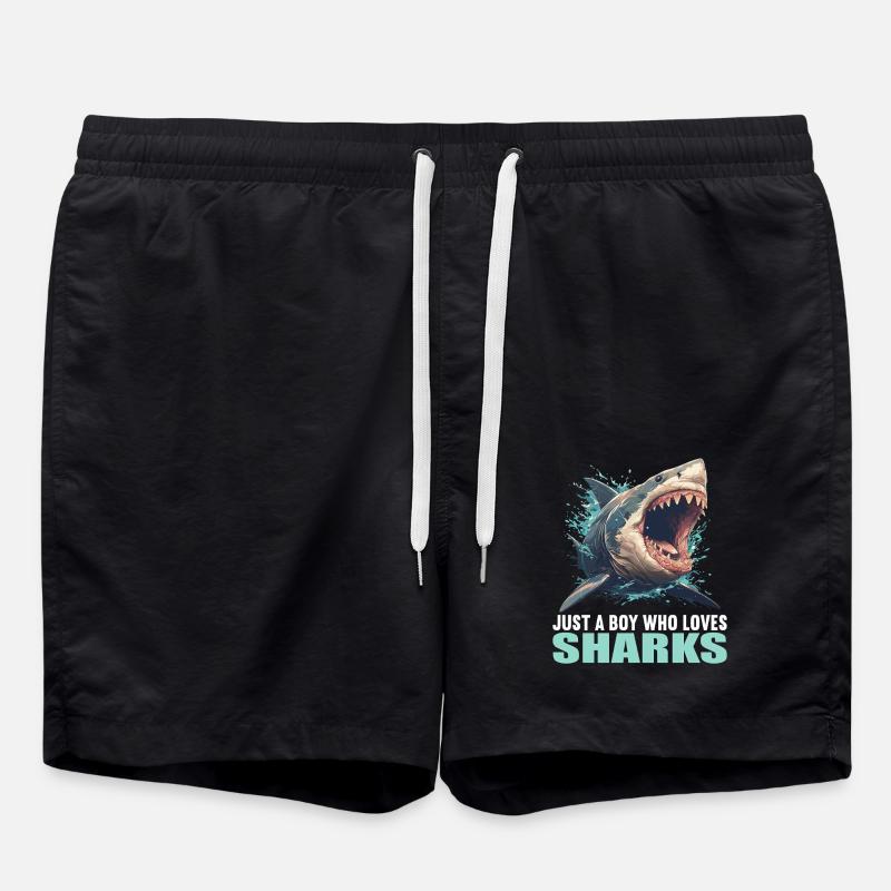 Requins Requin - Short de bain - noir