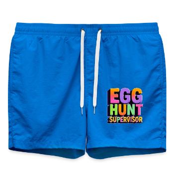 Betreuer der Eiersuche - Badeshorts - Cobalt blue - Vorne