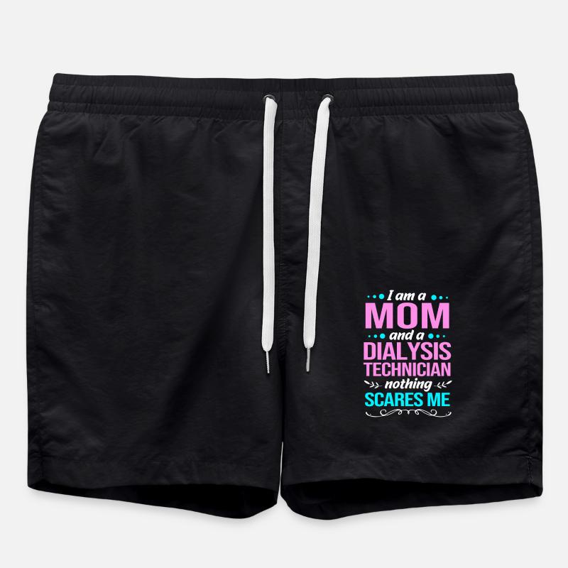 Dialyse-Techniker - Badeshorts - Schwarz