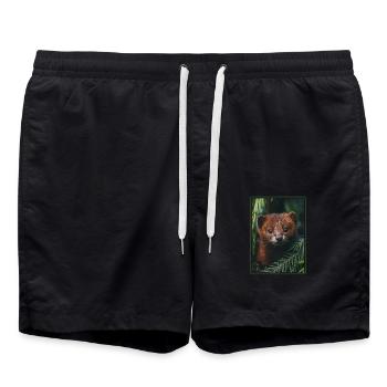 Vison Vison - Short de bain - noir - Devant - AI Model Male 185 light (185cm)