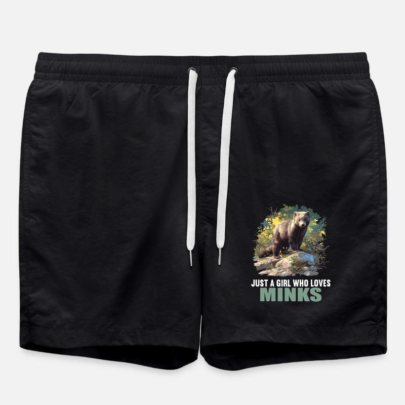Mink Mink - Swim Trunks - black