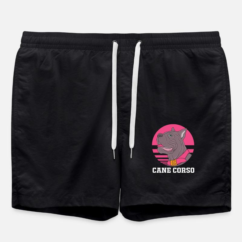 Cane Corso - Swim Trunks - black