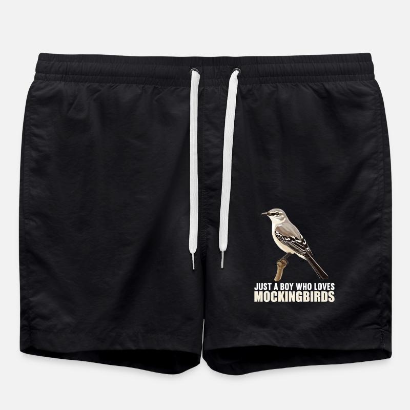 Oiseaux moqueurs Oiseaux moqueurs - Short de bain - noir