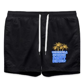 Holidays Venezuela - Swim Trunks - black - Front - AI Model Male 185 light (185cm)