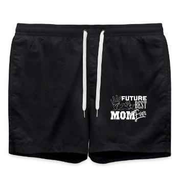Mother's Day Future Best Mom Ever - Swim Trunks - black - Front - AI Model Male 185 light (185cm)