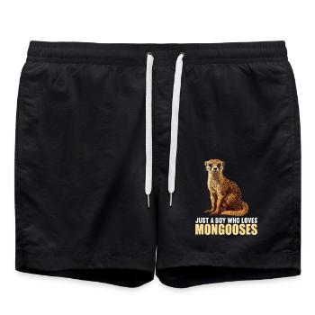 Mungos Mungo - Badeshorts - Schwarz - Vorne - AI Model Male 185 light (185cm)