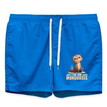 Mongoose's Mongoose - Swim Trunks - cobalt blue - Front