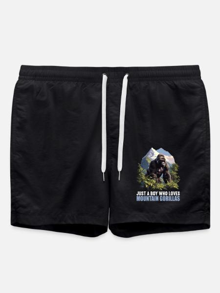 Berggorillas Berggorilla - Badeshorts - Schwarz