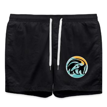 Anteater - Swim Trunks - black - Front - AI Model Male 185 light (185cm)