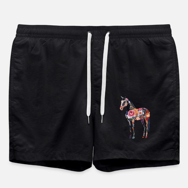 Vollblut - Badeshorts - Schwarz