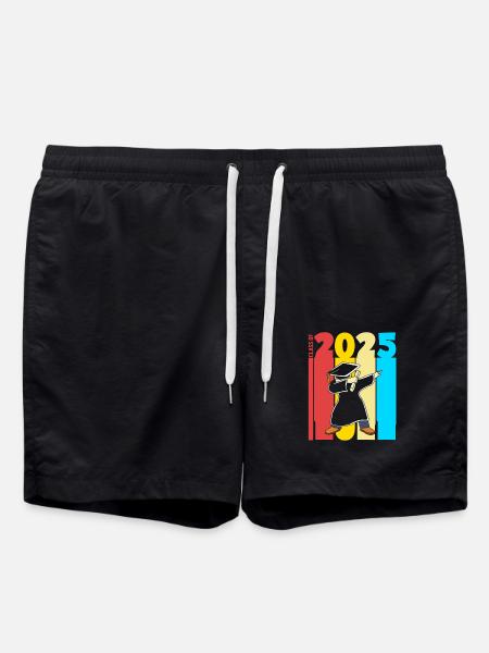 Class of 2025 - Swim Trunks - black