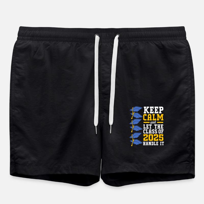 Class of 2025 - Swim Trunks - black