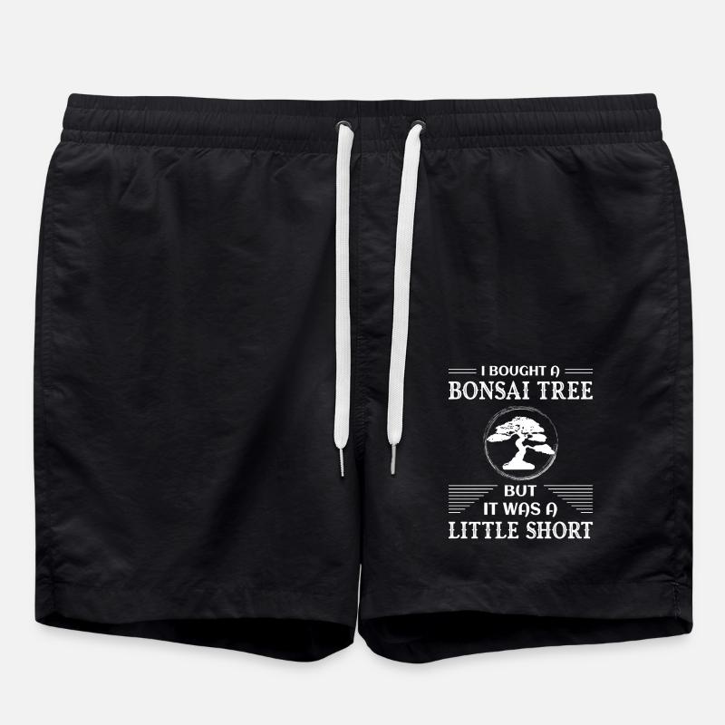 Bonsai Tree - Badeshorts - Schwarz