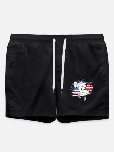 Longboard Longboarder Longboarding - Short de bain - noir