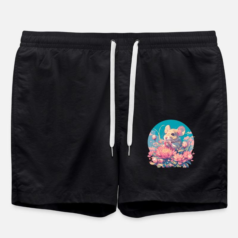 Mice Mouse - Swim Trunks - black