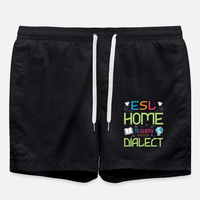 ESL-Lehrer ESL Unterricht - Badeshorts - Schwarz
